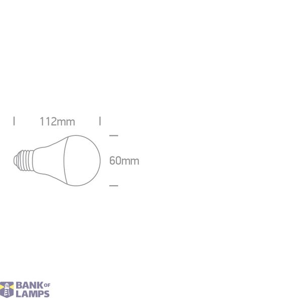 LED 10W EW E27 FROSTED 230V image 3