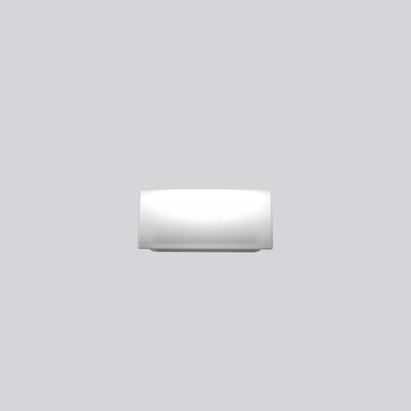 Replacement glass, moulded glass L 245 B 145 H 96 colour: white image 2