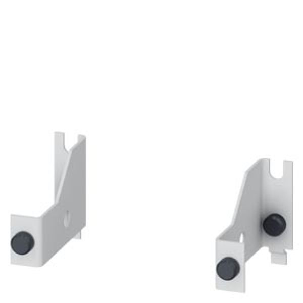 ALPHA 630 DIN, support for DIN rail, sheet steel (1 set=20 carriers) 10x left image 1