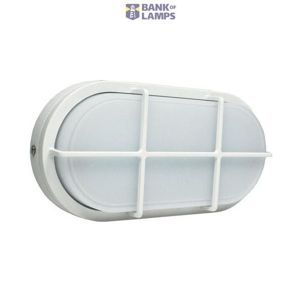 Schwabe LED Wandlamp 20W Ovaal Wit IP65 image 1