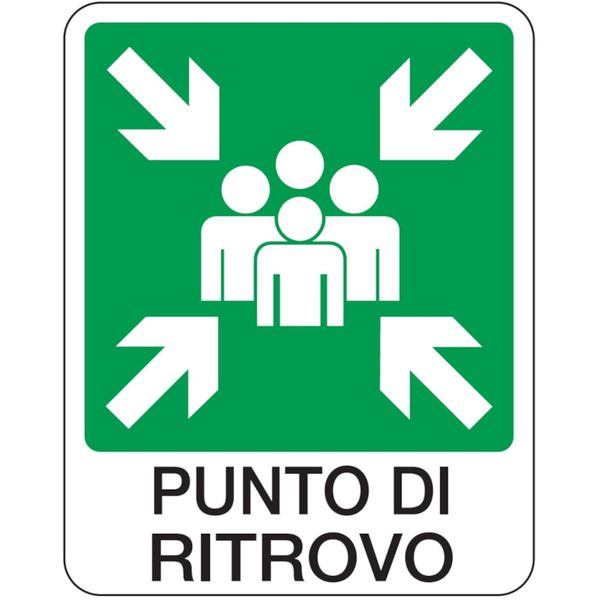 Safety sign - Al - Dimensions: 400x500 mm image 1