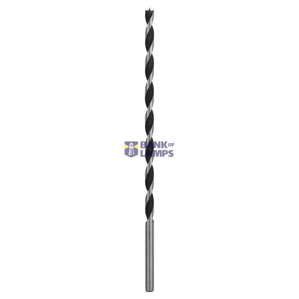 Machine wood drill bit, M-tip 6 x 250 mm, d 6 mm image 1