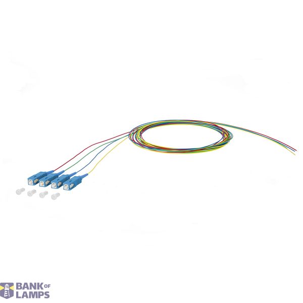 OpDAT pigtail SC-UPC, OS2, 4 colors image 2