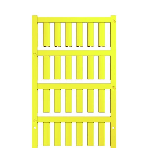 SlimFix, Conductor and cable markers, 3.6 - 6 mm, 21 x 5.7 mm, yellow image 1