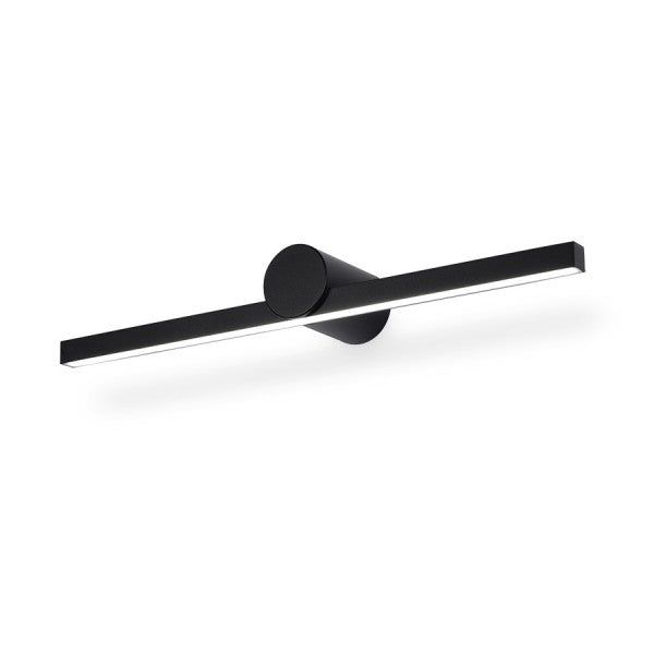 LUISA 60 wall black 230V LED 12W IP54 3000K image 1