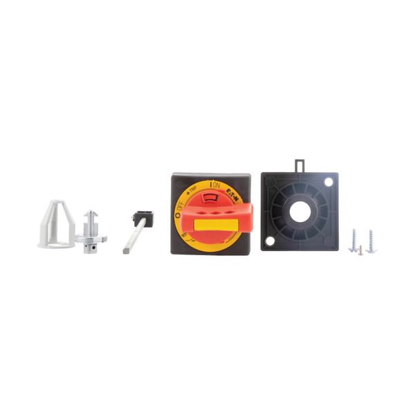 PKE-XRH Door coupling handle, red yellow, for PKE image 7