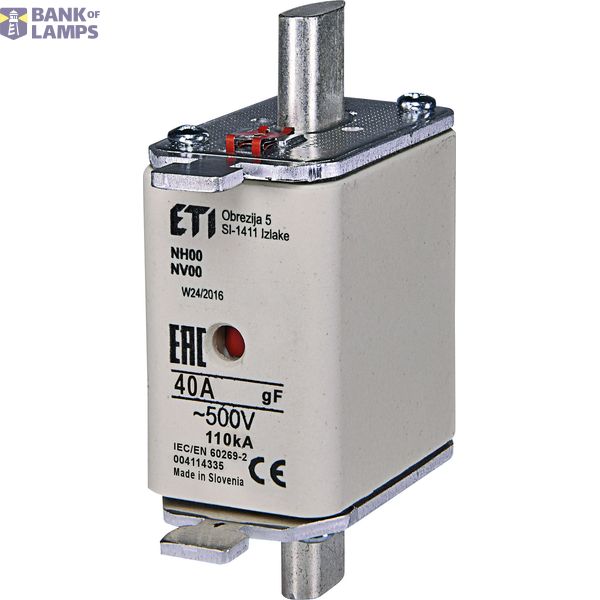 NH00/WT-00 gF 40A/500V image 2