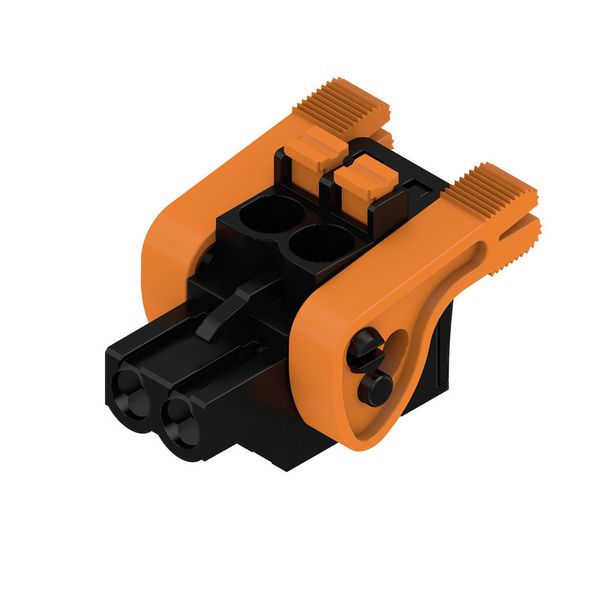 PCB plug-in connector, female plug, 5.08 mm, Number of poles: 2, 90°, PUSH IN with actuator, Clamping range, max. : 3.31 mm², Box image 1