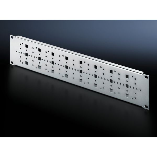 DK Mounting panel 482.6 mm (19"), 2 U, Width: 450 mm image 2