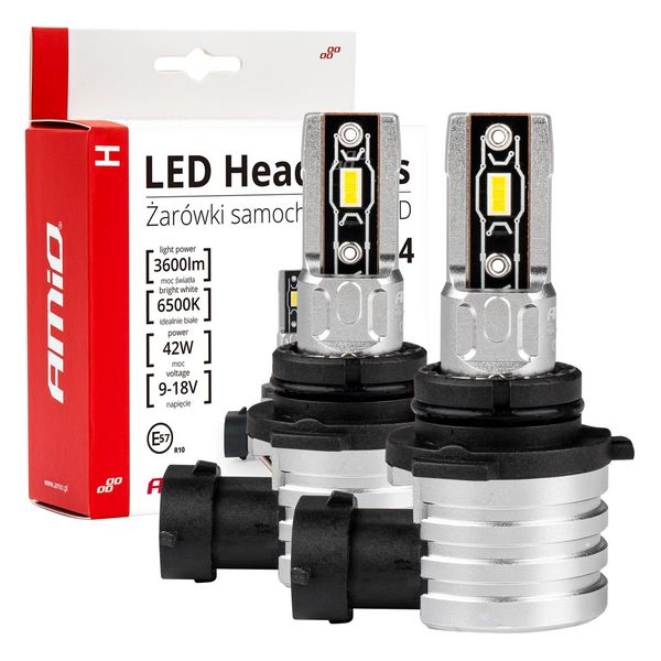 LED Headlights H-mini Series HB4 9006 AMiO-03335 image 1