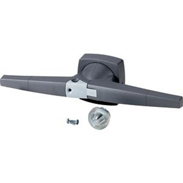 K5DG/P Toggle, 14mm, door installation, gray, padlock image 2