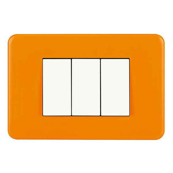 FRAME 3 MOD F/ ADAPTER 3 MOD ORANGE image 1