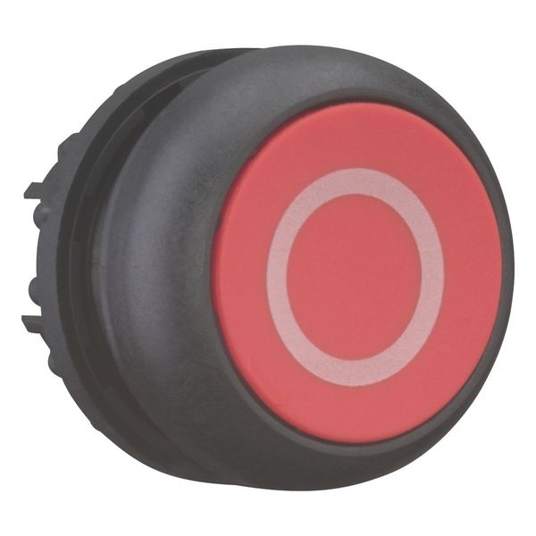 M22S-D-R-X0 Pushbutton, RMQ-Titan, Flat, momentary, red, inscribed, Bezel: black image 6