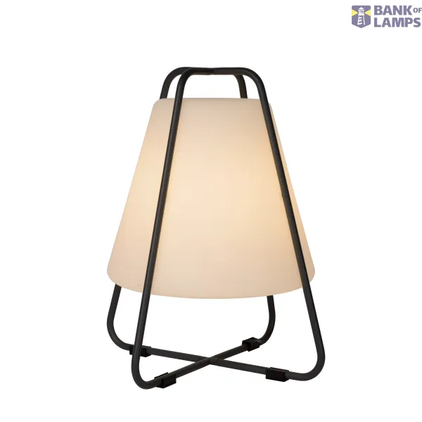 Lucide PYRAMID - Table lamp Outdoor - LED Dim. - 1x2W 2700K - IP54 - Anthracite image 1