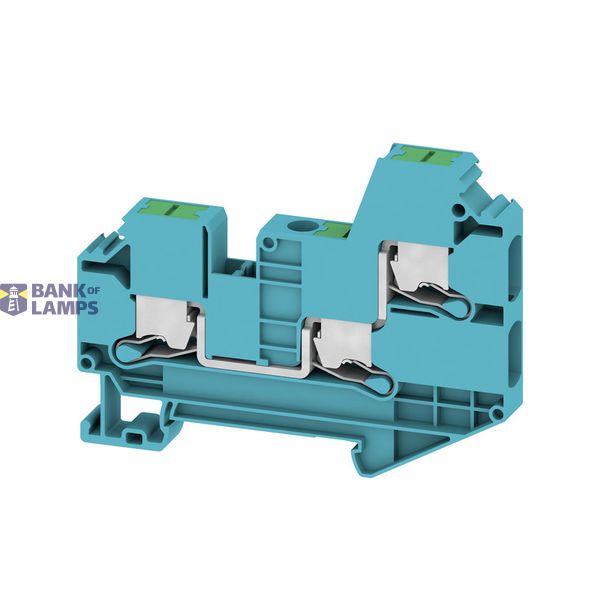 Feed-through terminal block, SNAP IN, blue, 6 mm², 41 A, 1000 V, Numbe image 1