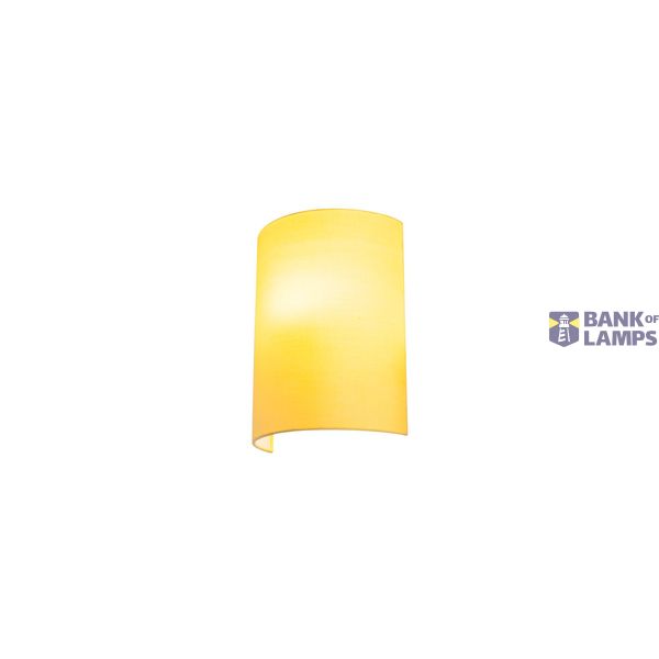 FENDA, wall light shade, half, yellow image 1