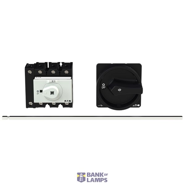 P3 Main switch, 80 A,Rear mounting, Form M4/SVB image 1