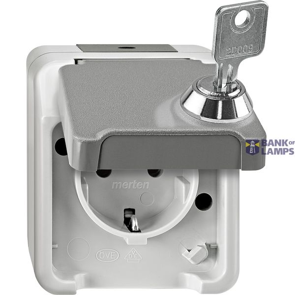 AQUASTAR WCD 1V RA ANDER SLOT GRIJS image 1