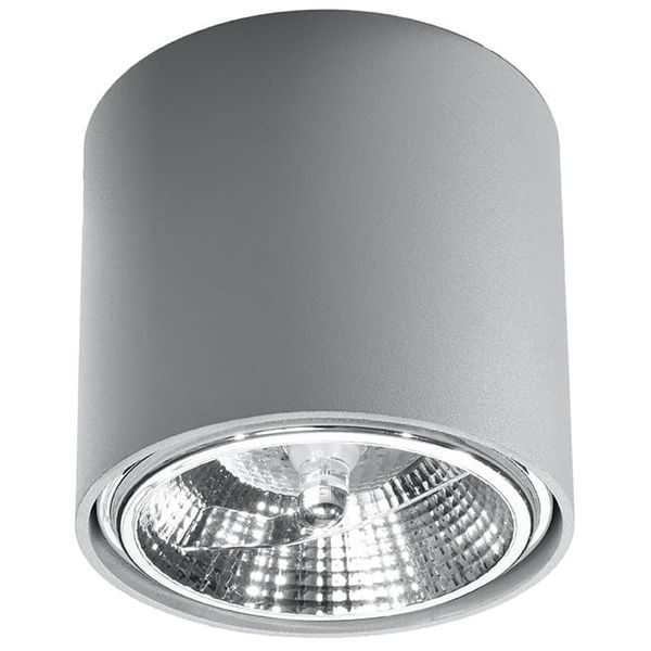 SPOT TIUBE GREY GU10 1X40W IP20 image 1