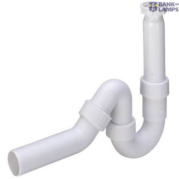 PVC siphon 11/2"x40 image 1