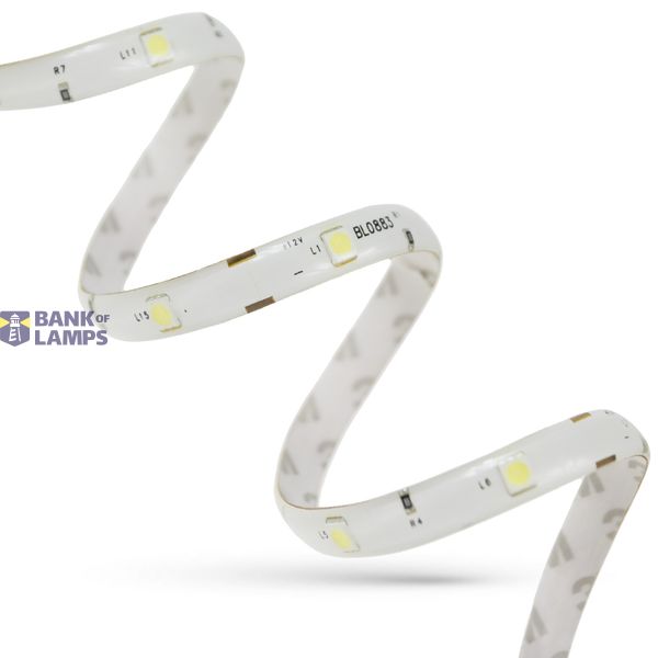 LED STRIP 24W 5050 30LED CW 1m (roll 5m) - without cover image 3