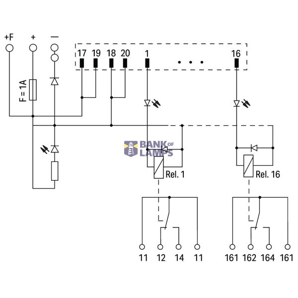 Interface module for system wiring Pluggable connector per DIN 41651 M image 2