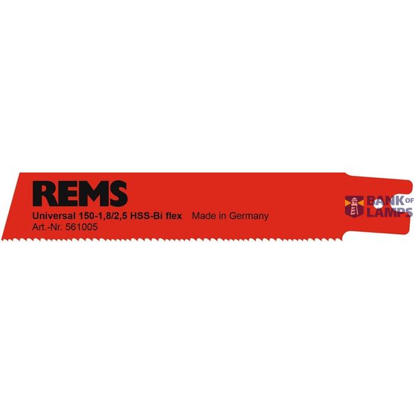 REMS universal saw blade 150-1.8/2.5 REMS saw blade 150-4.2 cellular concrete, plasterboard image 1