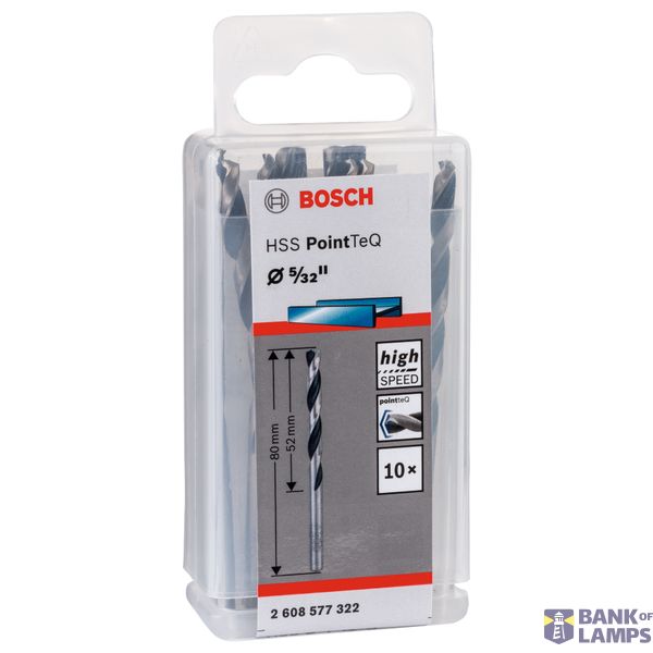 HSS Twist Drill Bit PointTeQ 5/32", 10 pcs. image 2