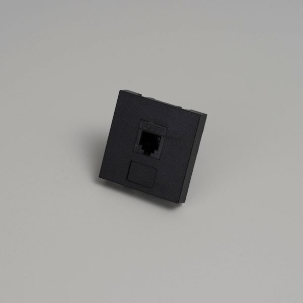 TELEPHONE CAT 3 MODULE / 45 MM / BLACK image 1