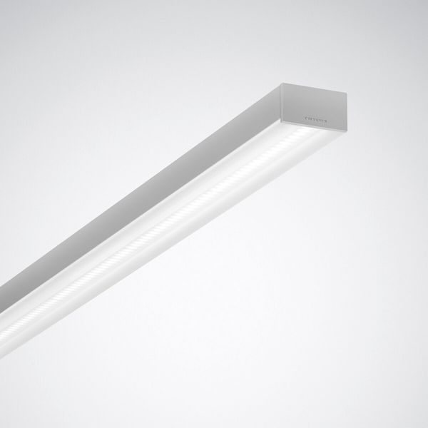 Surface-mounted luminaire Solvan Flow D Diffuser Silver rectangular ETDD 22W 3100lm Lambertian (L) IK03 3 SDCM image 1