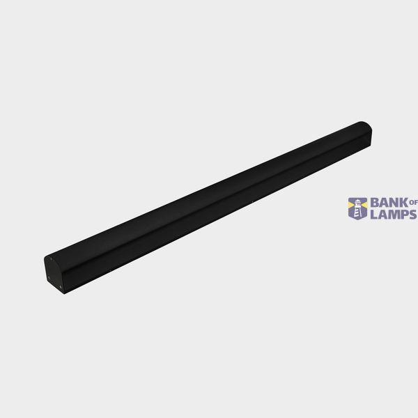 Lineal lighting system IP66-IP67 Taglio Indirect LED 9.6W LED warm-white 3000K Black 184lm image 1