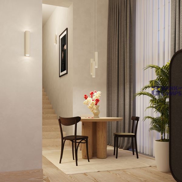 HANGING LAMP LAGOS 1 BEIGE 1XGU10 image 5