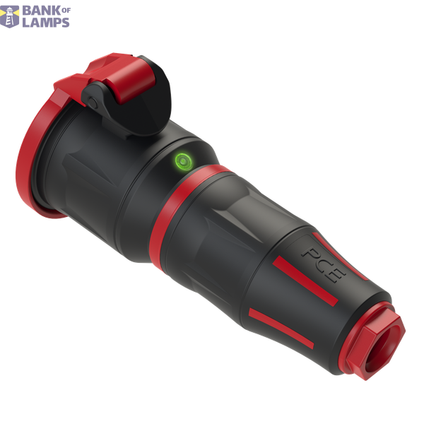 Rubber socket 16A 230V 3P IP54 image 3