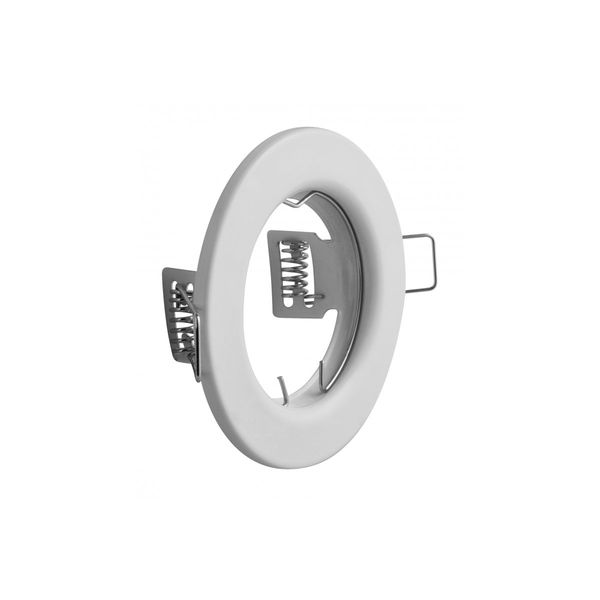 Spot luminaire housing PARMA, IP20, round, white image 1