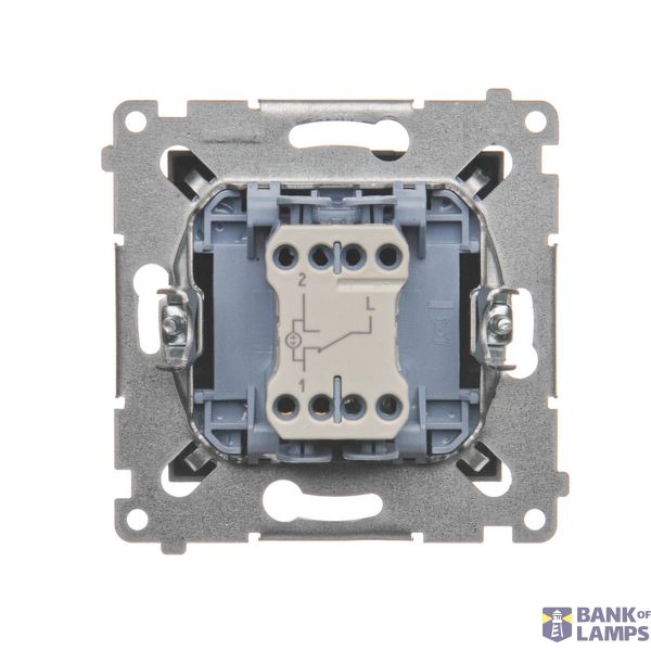 Single frame for plasterboard boxes, cream white/electro white image 1