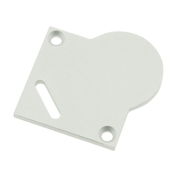 Profile end cap TBE Rund with longhole incl. screws image 1
