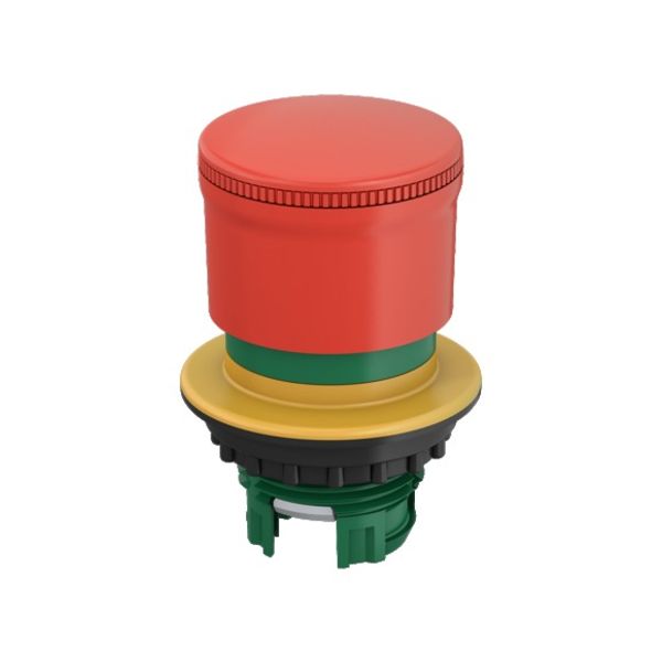M22-PV30 Emergency stop/emergency switching off pushbutton, RMQ-Titan, Mushroom-shaped, 30 mm, Non-illuminated, Pull-to-release function, Red, yellow image 2