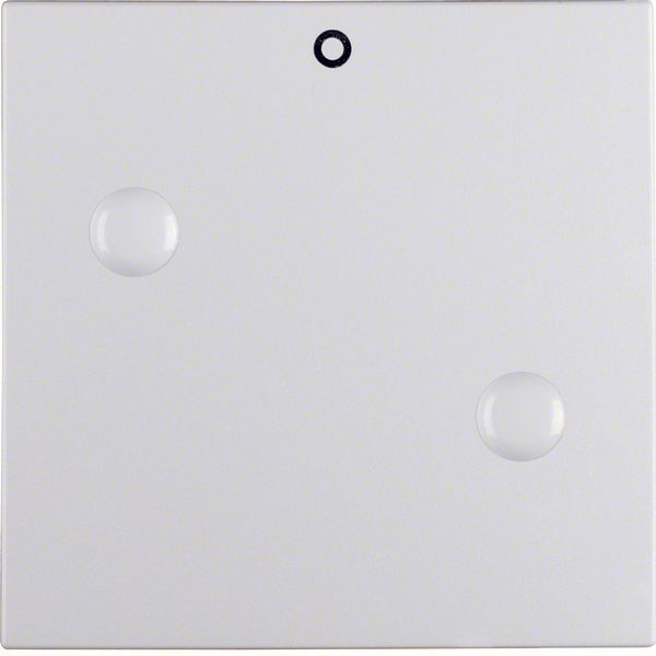 Rocker imprint 0, srew-on, S.1/B.3/B.7, p. white, matt, plastic image 1