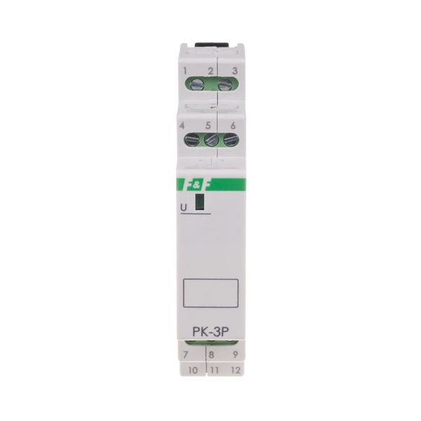 electromagnetic relay PK-3P 110V image 1