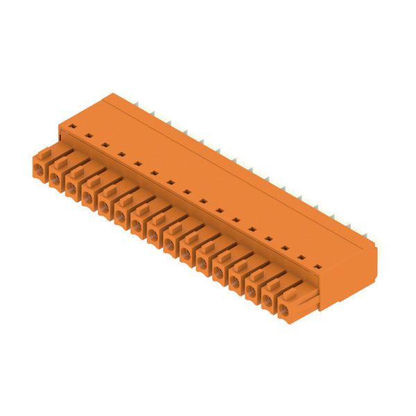 PCB plug-in connector, female plug, 3.81 mm, Number of poles: 16, 180°, PUSH IN with actuator, Clamping range, max. : 1.5 mm², Box image 2