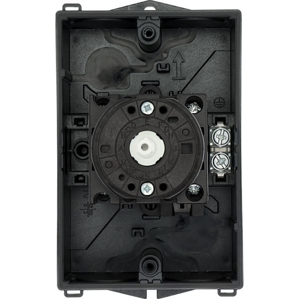 T0-4-8344/I1/SVB Main switch, T0, 20 A, surface mounting, 4 contact unit(s), 8-pole, Emergency switching off function, With red rotary handle and yellow locking ring, image 54