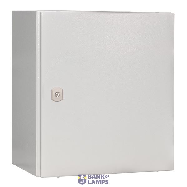 Wall-mounted enclosure 1 door IP65 H=500 W=500 D=300 mm image 1