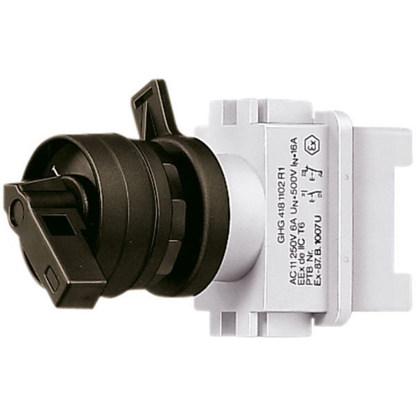 T0-1-8214/I1 Changeoverswitches, T0, 20 A, surface mounting, 1 contact unit(s), Contacts: 2, 45 °, momentary, With 0 (Off) position, with spring-return from both d image 188