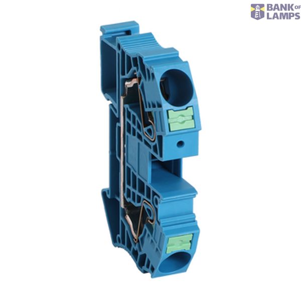 PUSH-IN TERM, 16sqmm FEED THROUGH, BL image 1