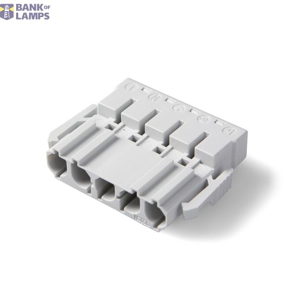 Screwless coupler 5-p plug, red image 4