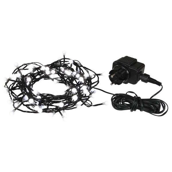 200 LED Christmas chain - marbles, 20m, daylight white image 1