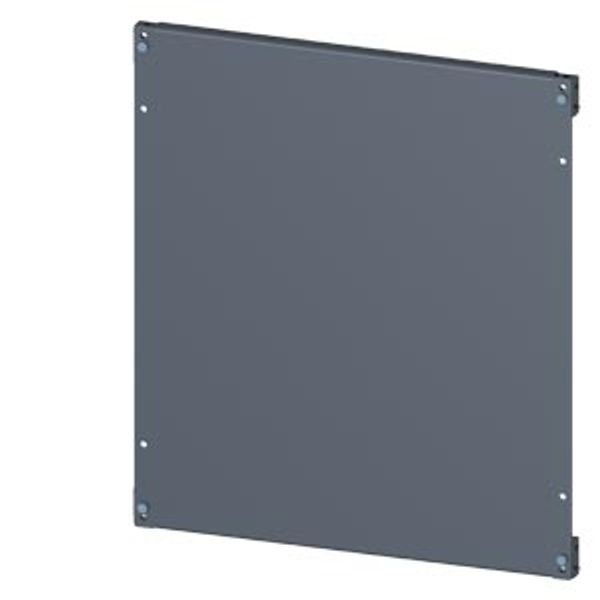 SIVACON, mounting plate, mounting with bracket, H: 600 mm, W: 600 mm, zinc-plated The SIVACON image 2