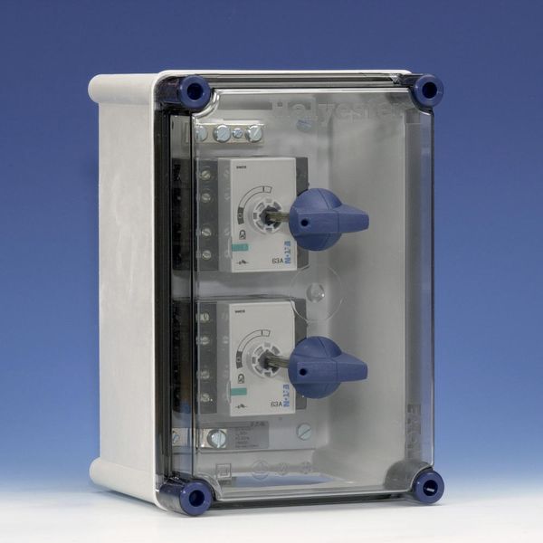 Switch encl. 2x63A Duco 4p image 2