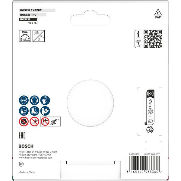 X-LOCK Standard for Ceramic diamond cutting disc 125x22.23x1.6x7 image 2