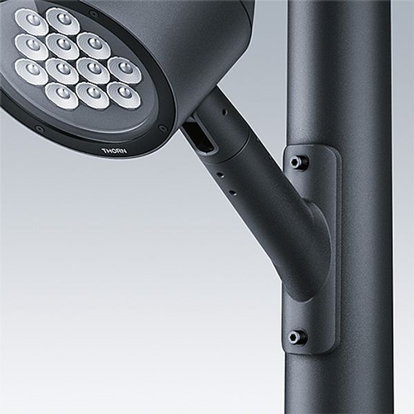 CONT3 12L POLE BRACKET BK - Mounting bracket image 2